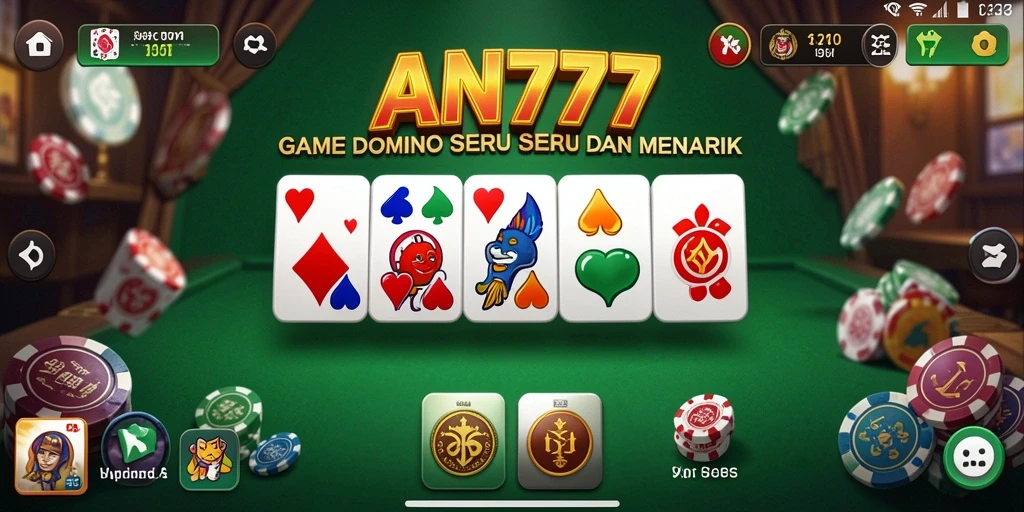 Tampilan gameplay yang menarik dan interaktif dalam AN777.