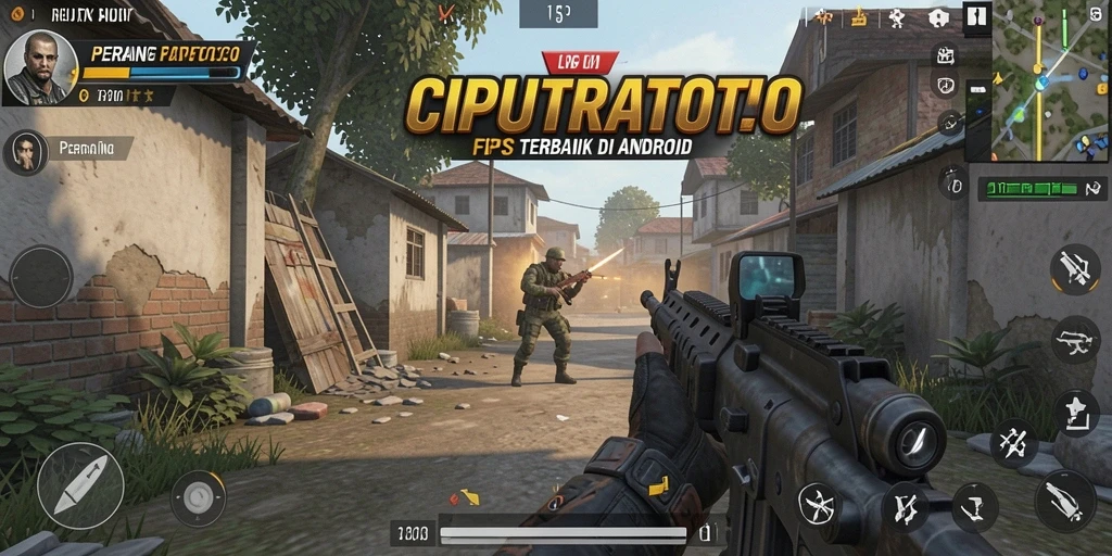 Gameplay mendebarkan di CIPUTRATOTO dengan aksi FPS yang intens.
