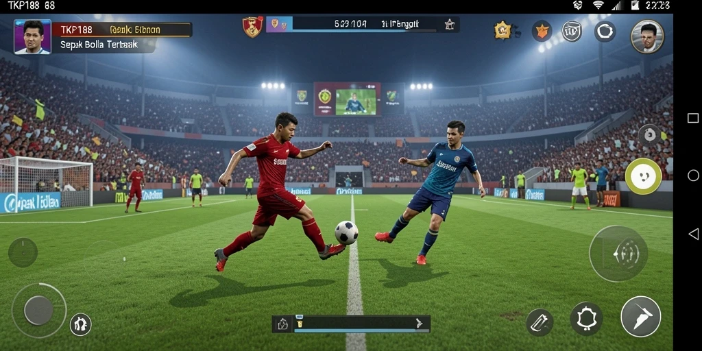 Tampilan gameplay TKP188 yang dinamis dan menegangkan.