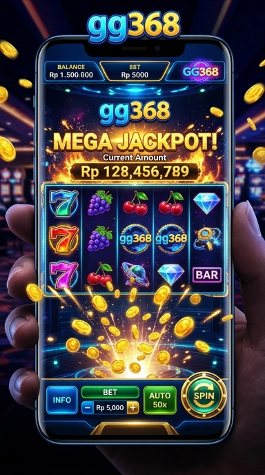 Tampilan antarmuka gg368 yang ramah pengguna.